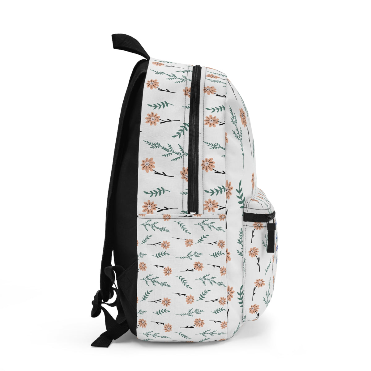 1 Corinthians 16:14 'Let All You Do Be Done in Love' Floral Backpack — Christian Scripture Bag