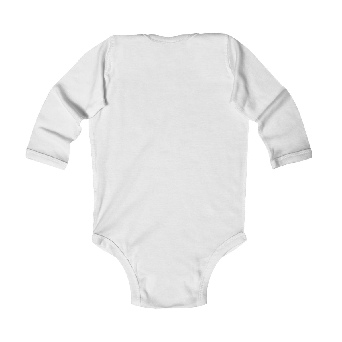 Christian Affirmation Infant Bodysuit — “I Am Chosen, I Am Loved” Long Sleeve Baby Onesie