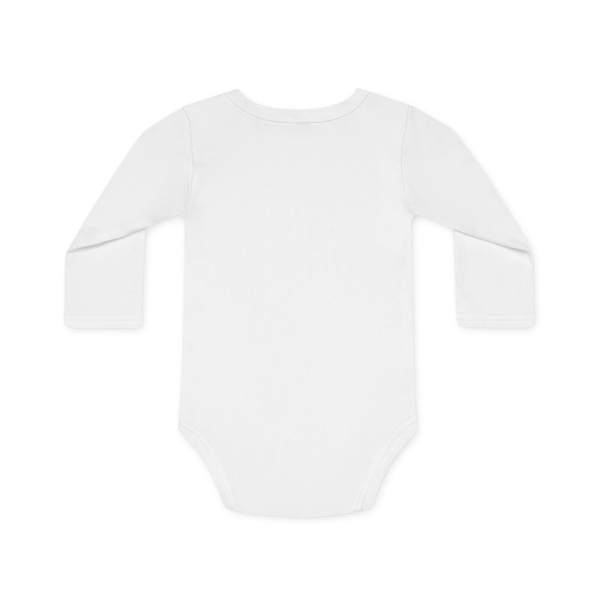 Baby Bodysuit — 'I AM' Inspirational Long-Sleeve Organic Infant Onesie