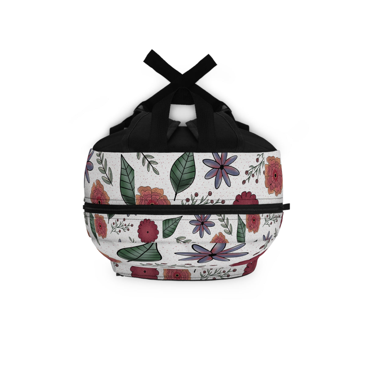 1 Corinthians 16:14 Floral Backpack — "Let All You Do Be Done In Love" Christian Backpack