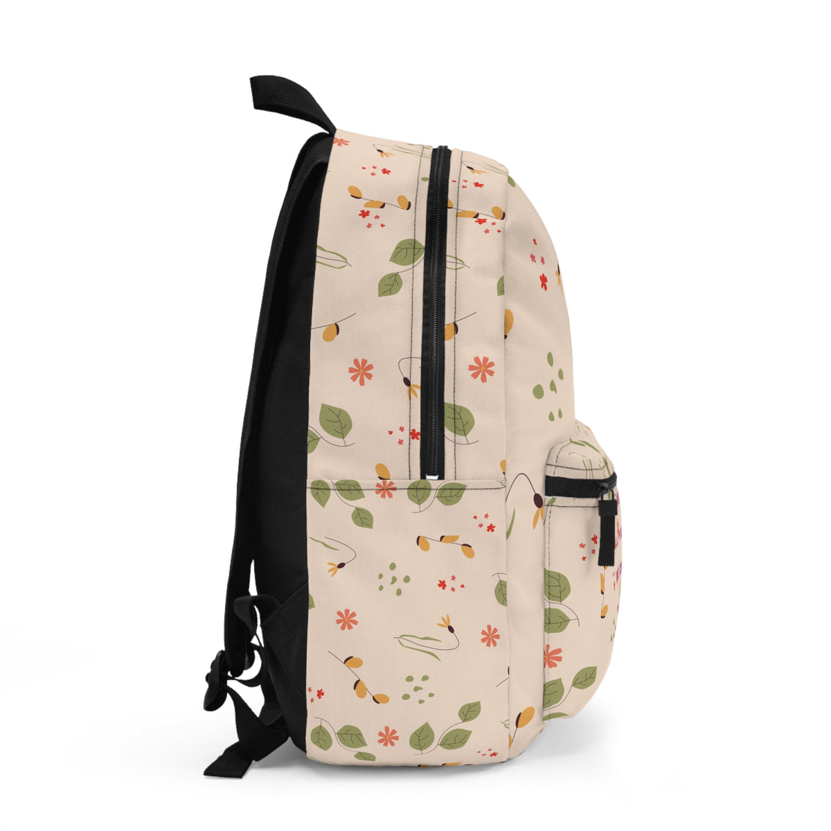 1 Corinthians 16:14 Floral Inspirational Backpack — Do Everything in Love
